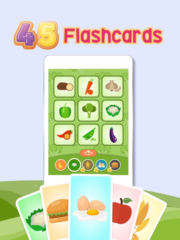 Screenshot #5 pour Food Flashcards - Todly