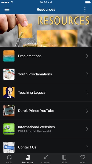 Derek Prince Ministries Screenshot