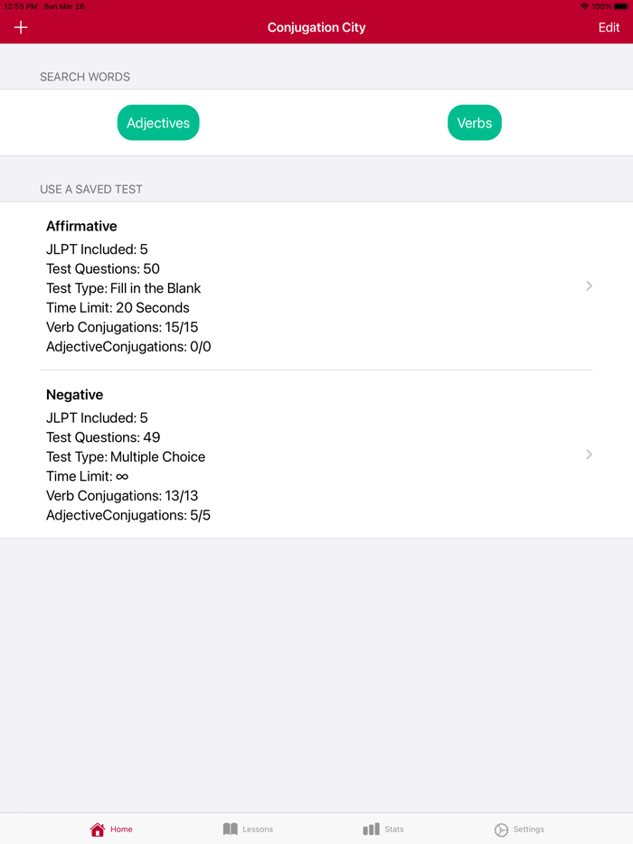 Japanese Conjugation City