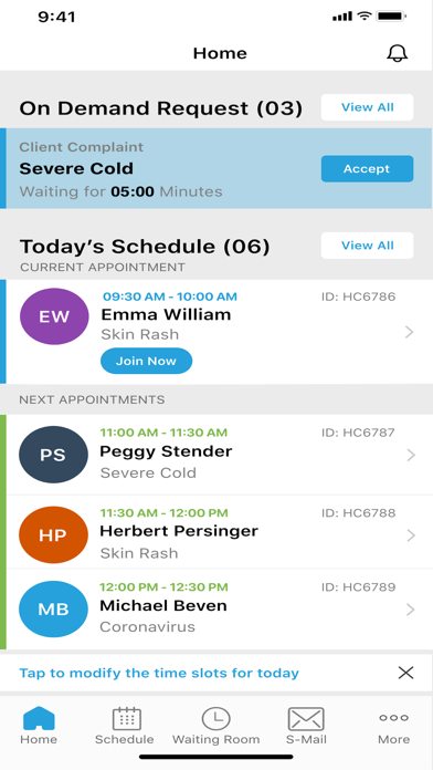 hiCare Clinic Screenshot
