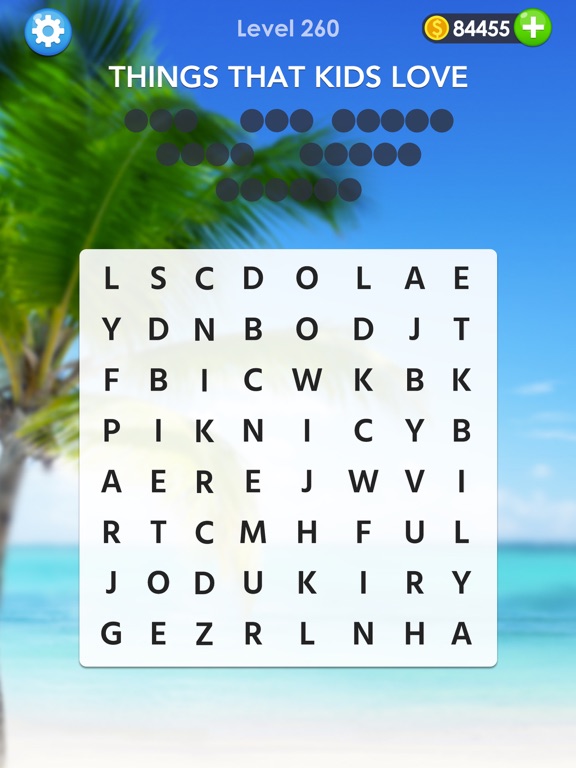 Word Search Inspiration iPad screenshot 5 - Games app