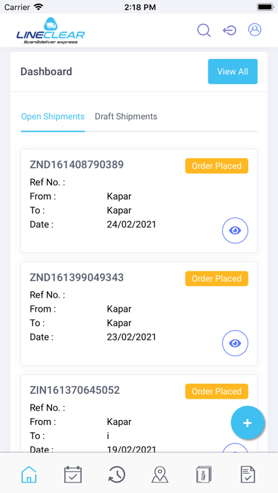 Line Clear OMS Screenshot