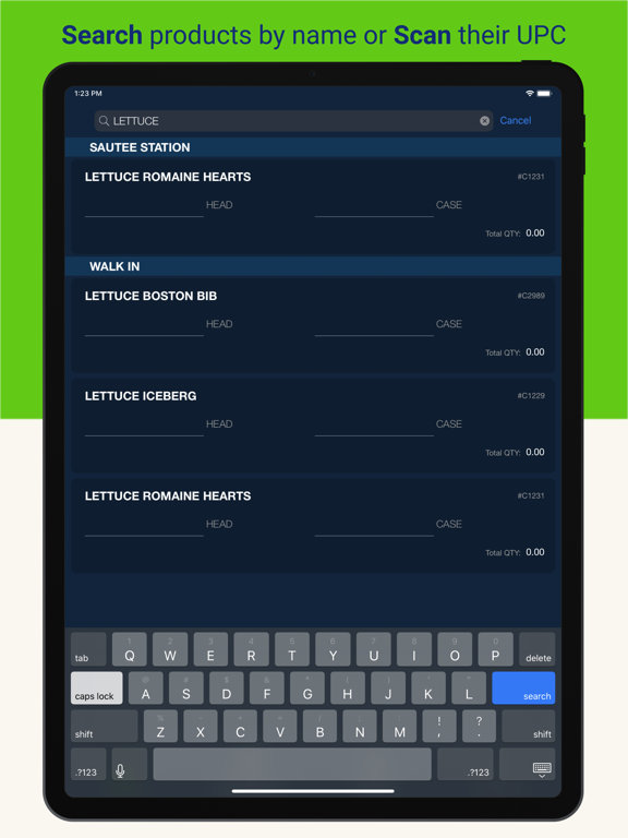 Crunchtime Counter iPad screenshot 4 - Business app