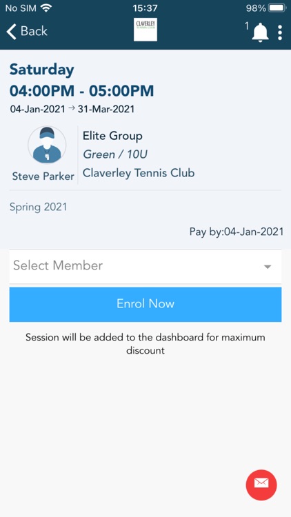 Claverley Tennis Club screenshot-3