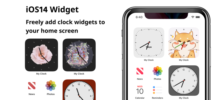Analog Clock Widget