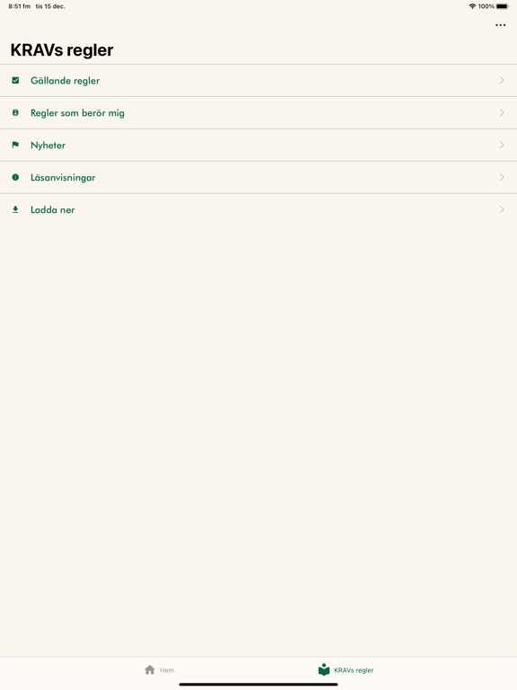 Screenshot #5 pour KRAVs Regler