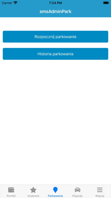 smsAdminPark Screenshot