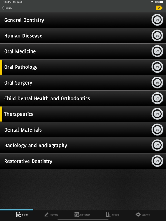 Screenshot #5 pour ORE Dentists Exams Part 1