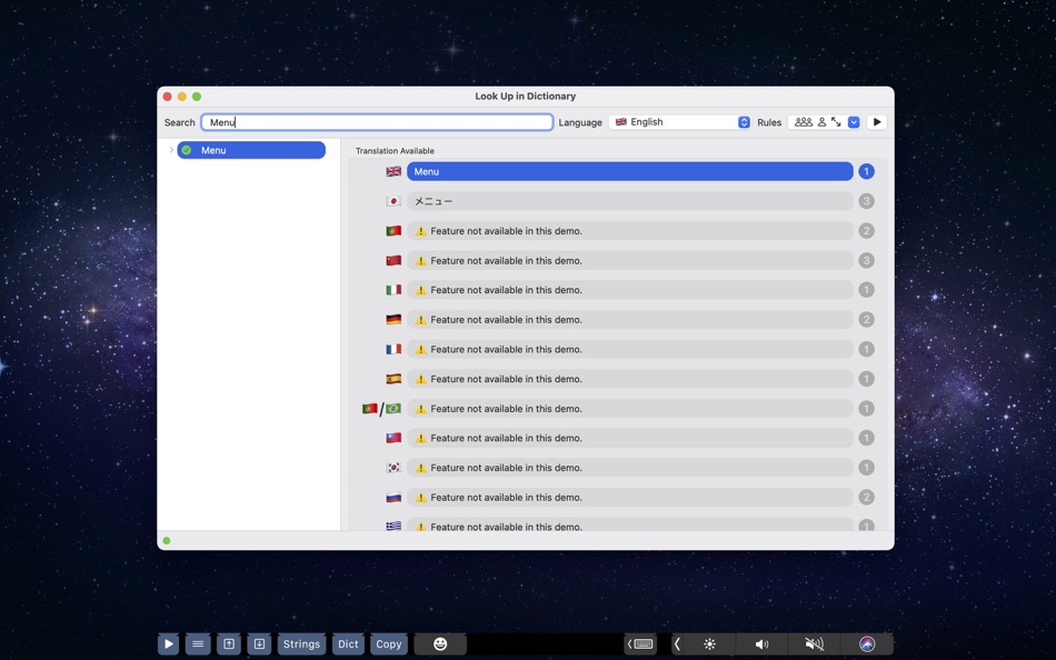 #1. Xlator Light (macOS) 由: id6 Sarl