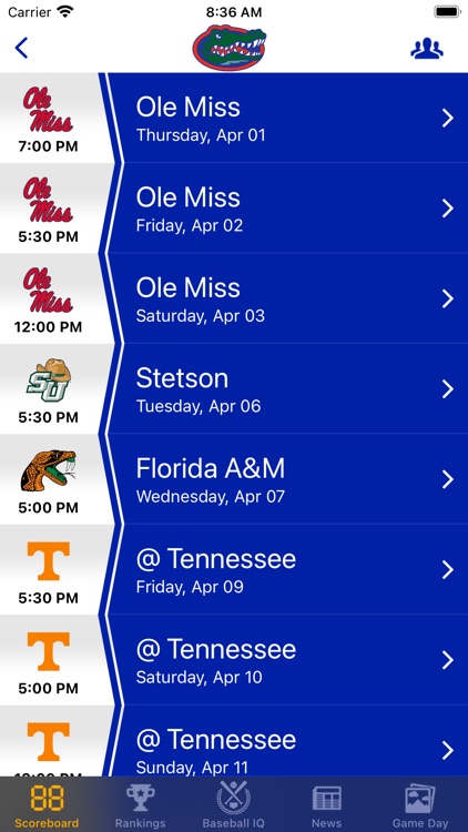 SEC Baseball screenshot-5