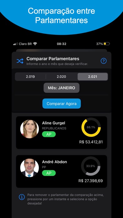 iPolíticos Screenshot
