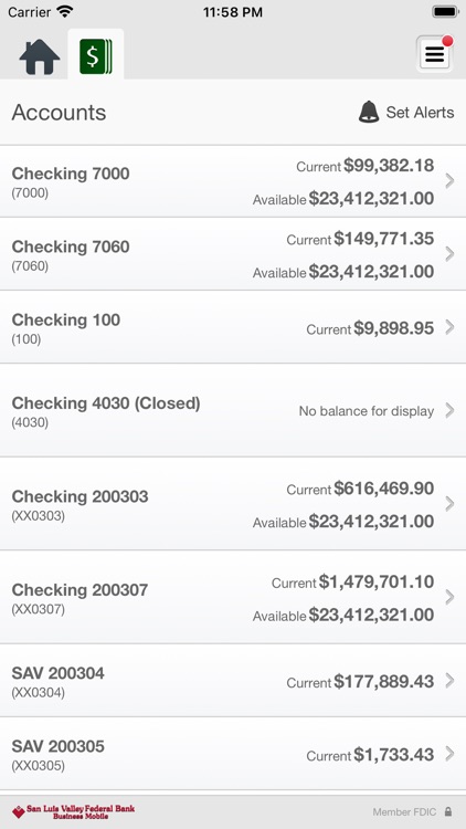 SLV Federal Bank Business screenshot-3