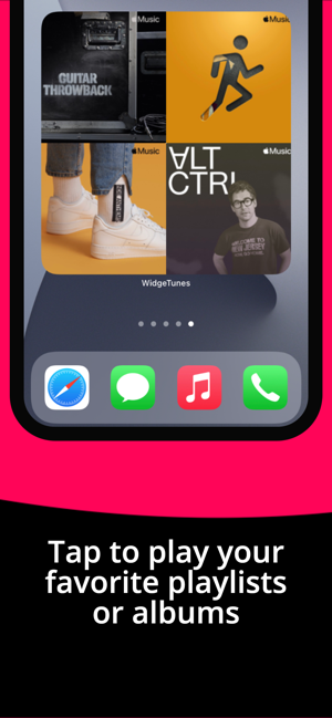 ‎WidgeTunes - Music Widgets Screenshot