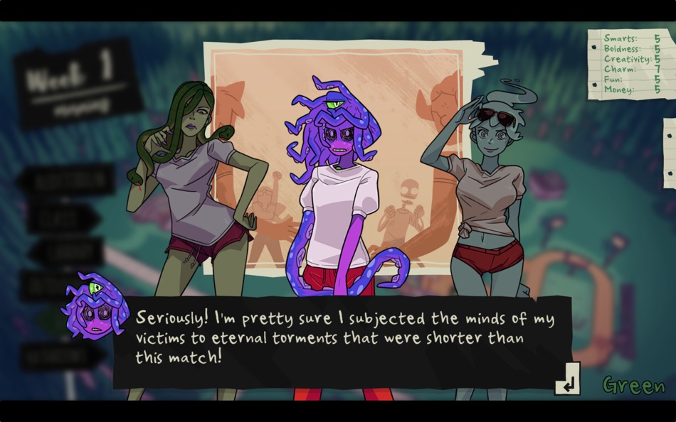#4. Monster Prom: First Crush (macOS) Podle: Shifty Eye
