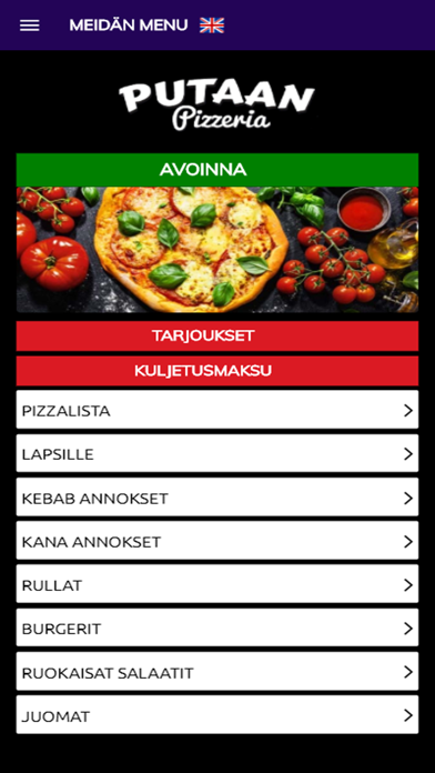 Screenshot #1 pour Putaan Pizzeria