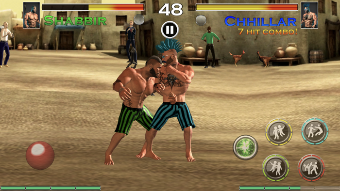 مصارعه حره - العاب