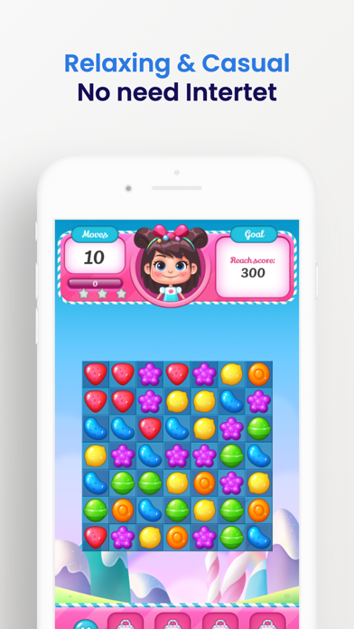 Zoya - Sweet Candy Game Screenshot