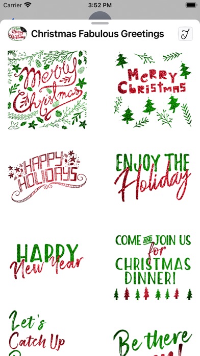 Christmas Fabulous Greetings Screenshot