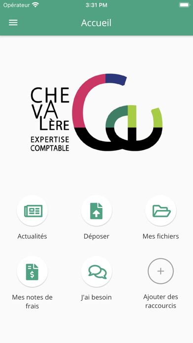 Screenshot #1 pour Chevalère Expertise Comptable