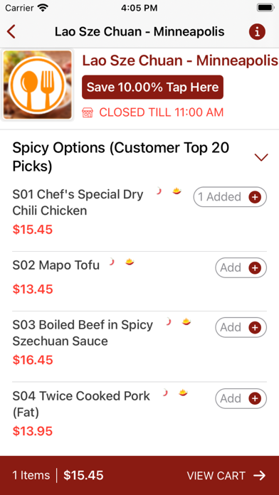 Lao Sze Chuan - Minneapolis Screenshot