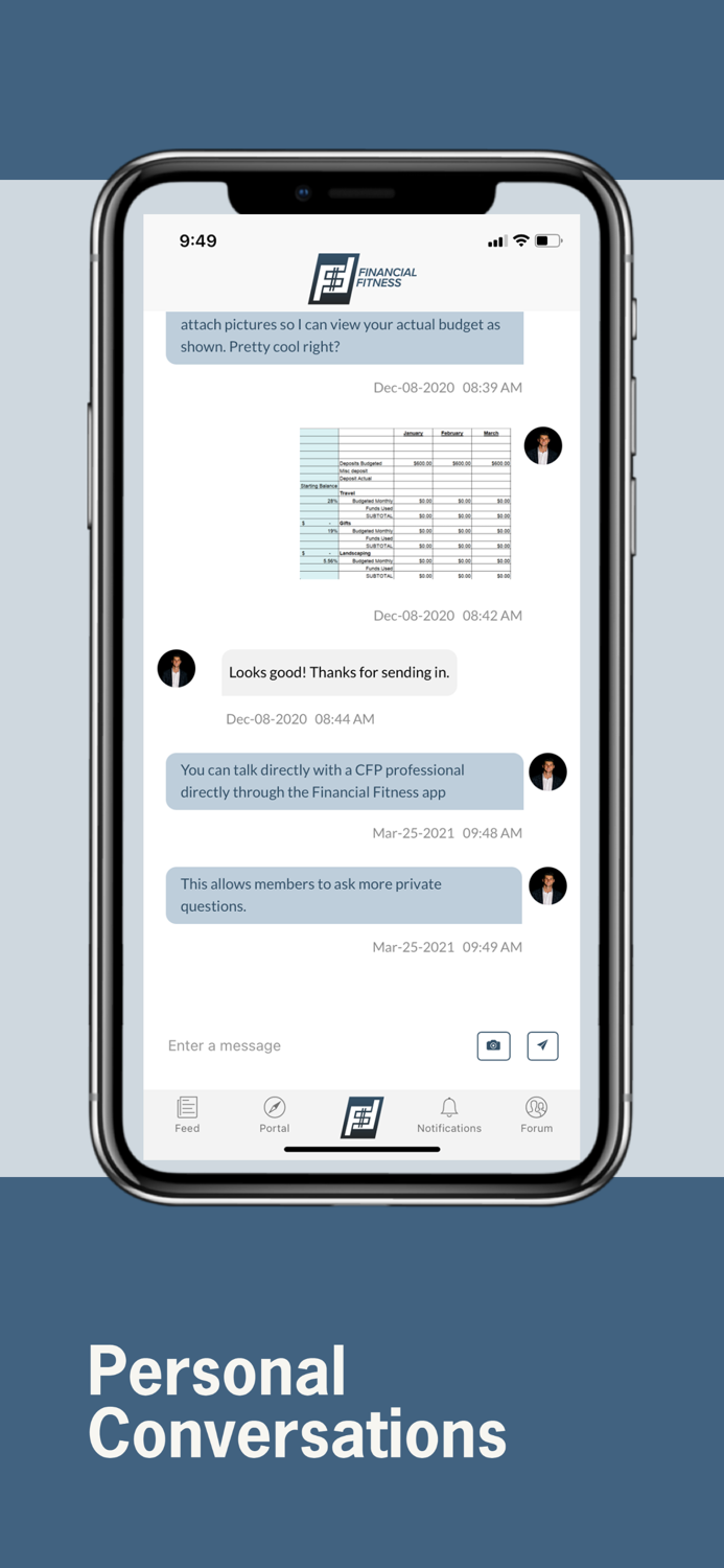 Financial Fitness App