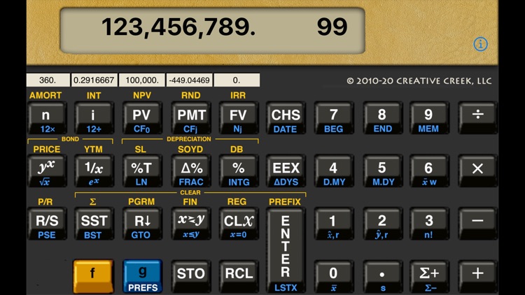 MathU 12D Financial Calculator