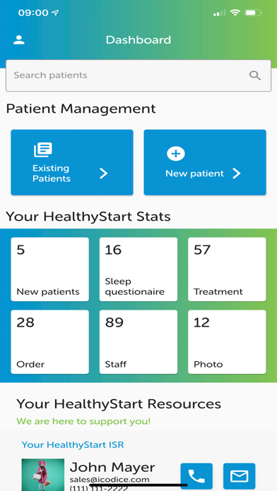 HealthyStart Providers Screenshot