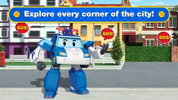 Robocar Poli Rescue Super Cars screenshot-4