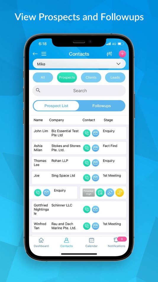 #2. Crystal Dash CRM (iOS) By: Crystal Dash Pte Ltd
