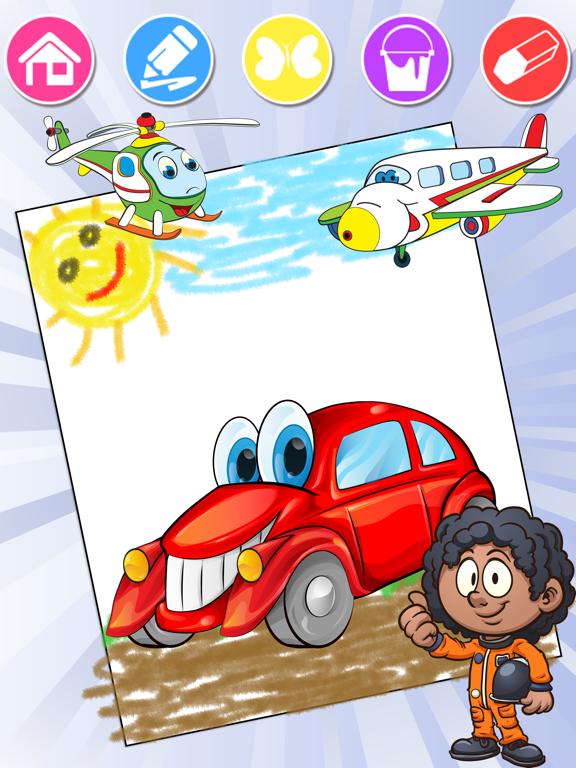 Screenshot #4 pour Cars Coloring Pages & Race
