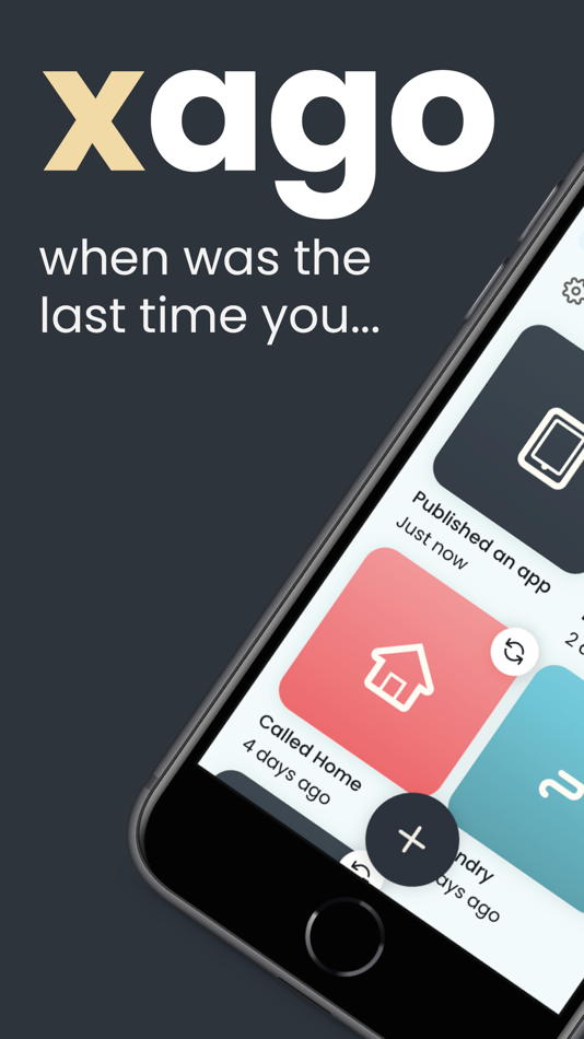 #1. XAgo - Keep Track (iOS) 由: Fran Grgic