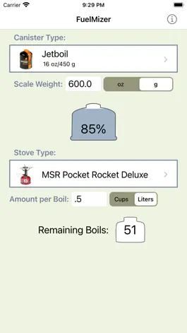 Game screenshot FuelMizer apk