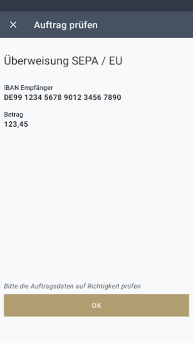 Varengold activeTAN Screenshot