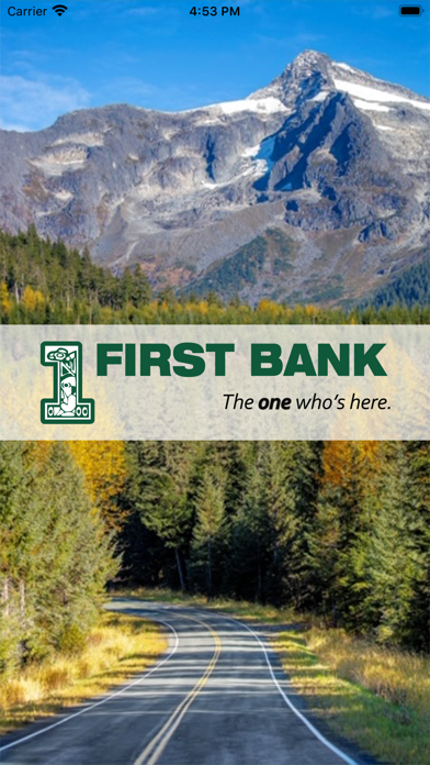 First Bank – Mobile Banking Screenshot