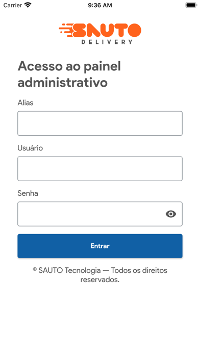 SDelivery para empresas Screenshot