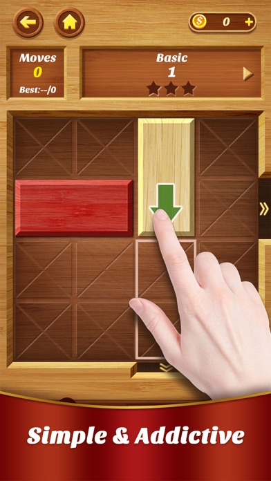Screenshot #1 pour Wood Unblock Master