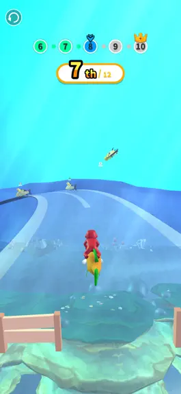 Game screenshot Underwater Race! apk
