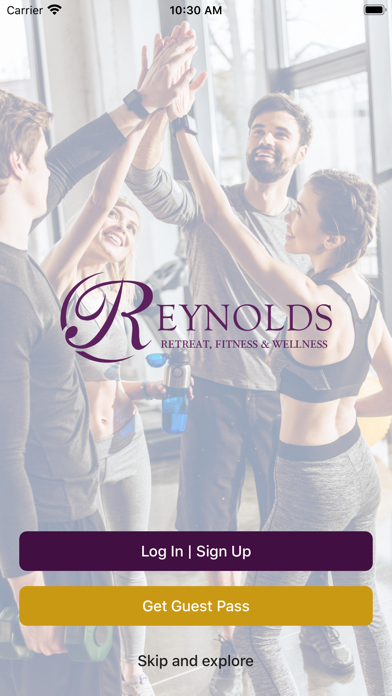 Reynolds Fitness Spa Screenshot