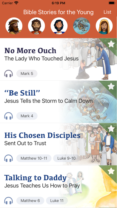 Bible Stories for the Young Screenshot