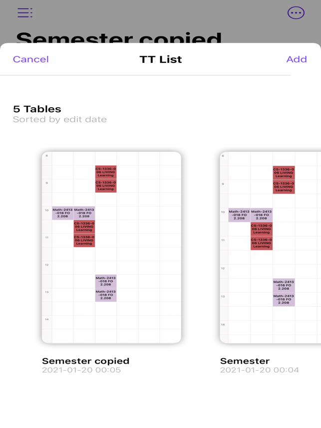 ‎For TimeTable Pro Screenshot