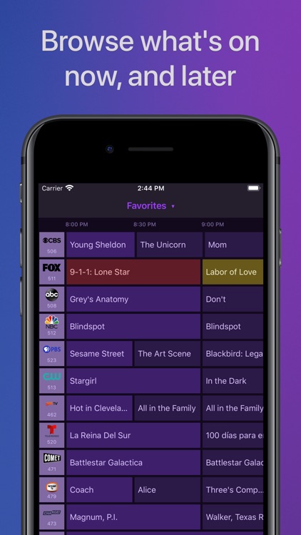 Channels: Whole Home DVR