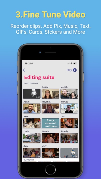 Celebrate: group video gifts screenshot-3