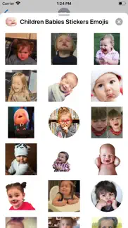 children babies stickers iphone screenshot 2