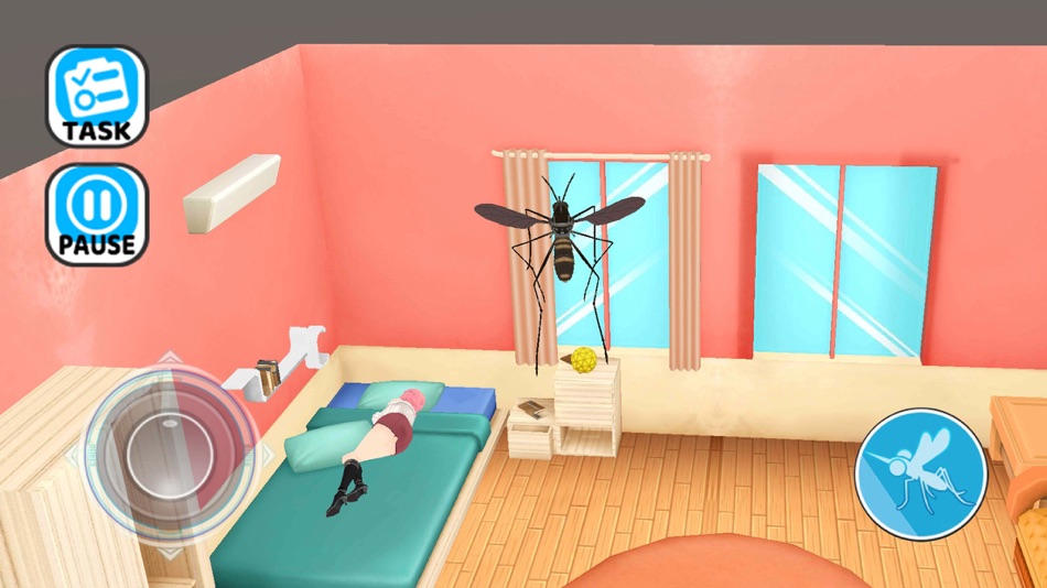 #1. Mosquito Attacks Simulator (iOS) By: Shenzhen Happy Swim Technology Co., Ltd