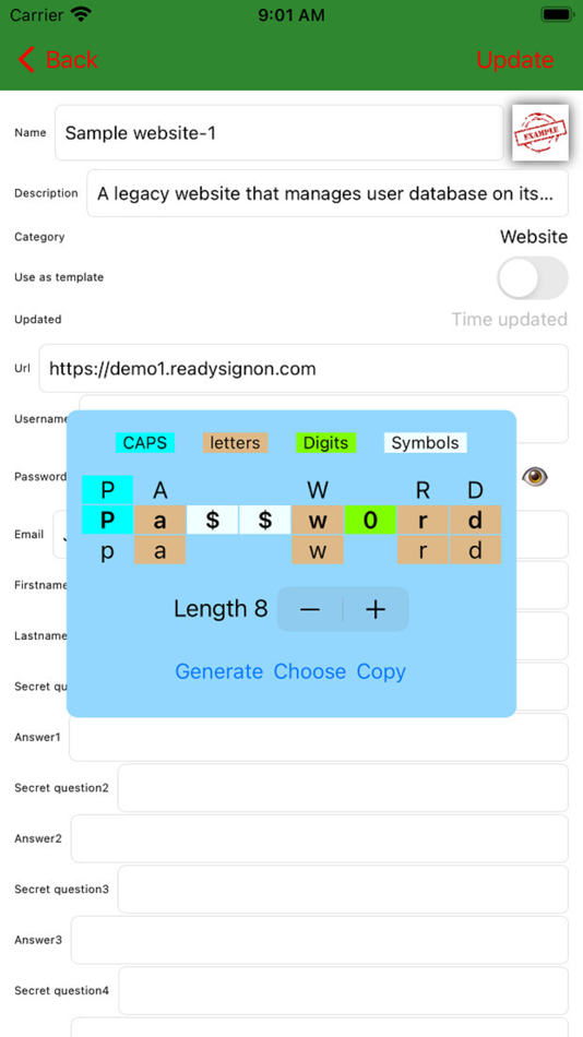 #6. QuickSignOn (iOS) 由: ReadySignOn.com