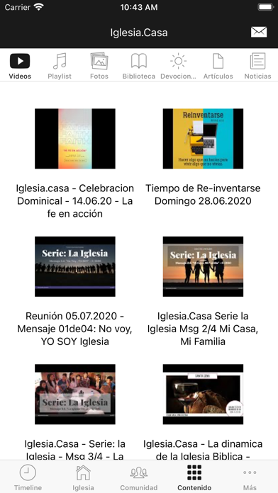 Iglesia Casa Screenshot