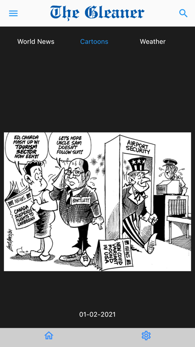 Jamaica Gleaner Screenshot