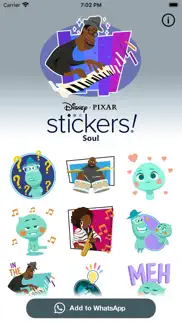 pixar stickers: soul iphone screenshot 1