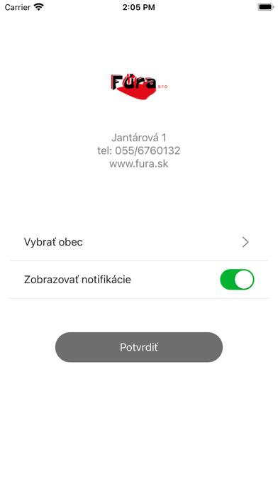 Fúra zvoz Screenshot