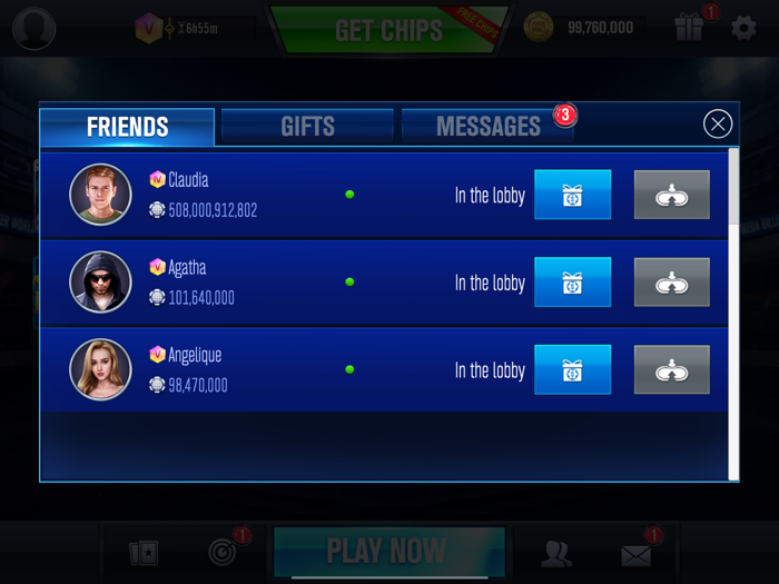 Poker World Mega Billions